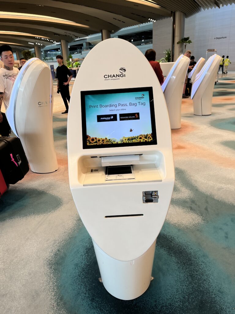 Автоматизация в аэропорте Чанги Сингапура