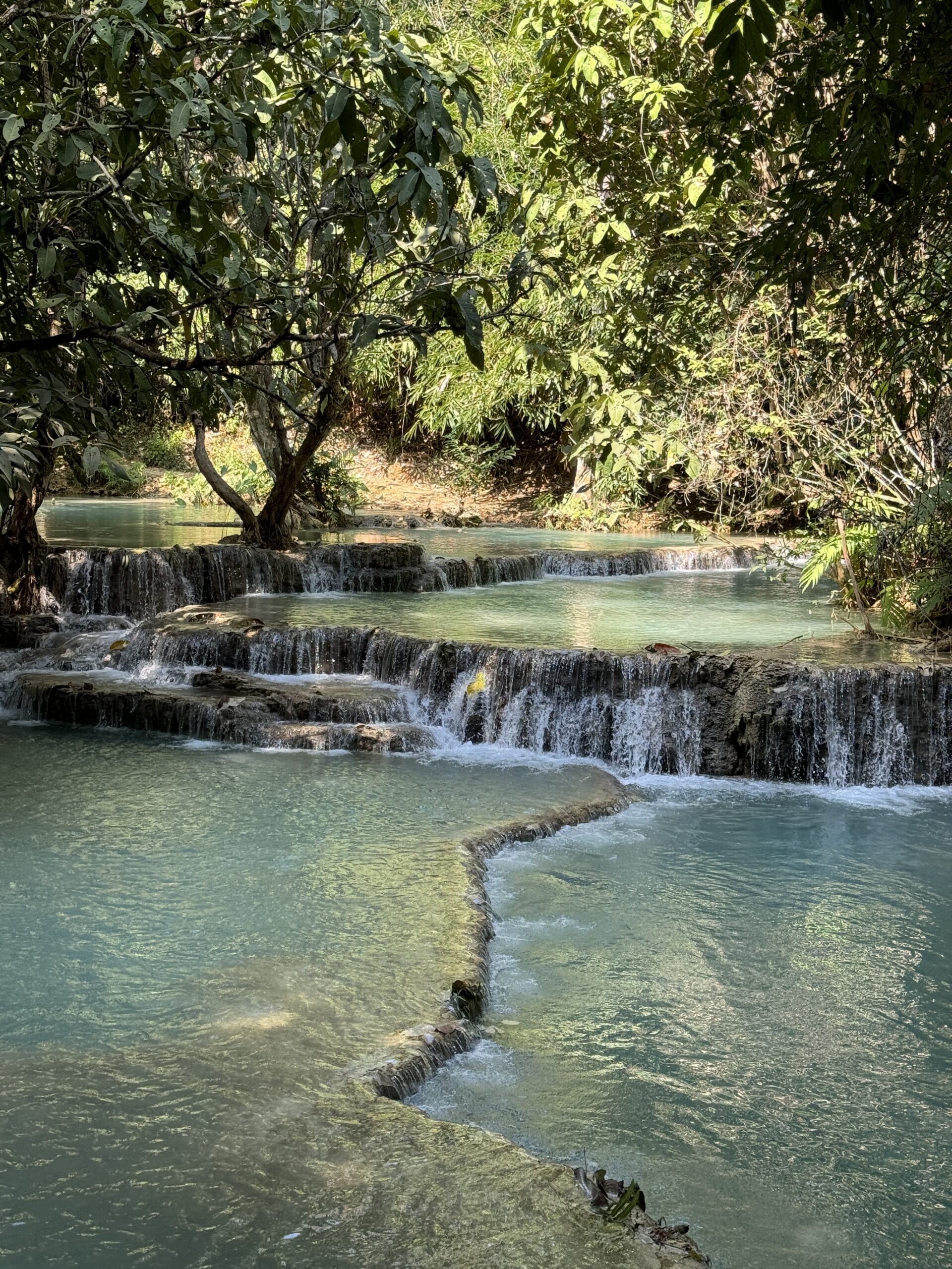vodopad kuang si v laose