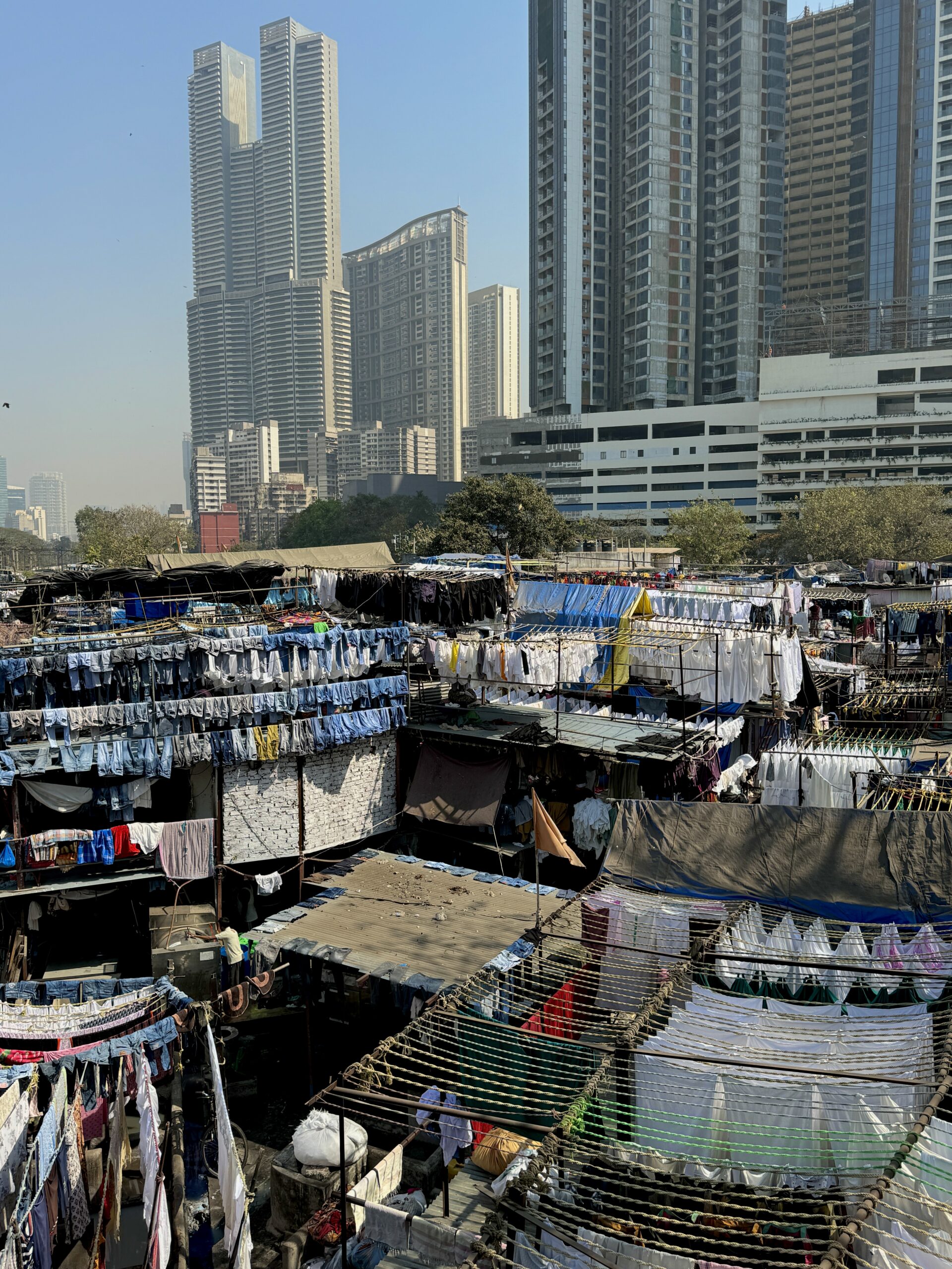 Indiya Mumbai Bombej Dhobi Ghat