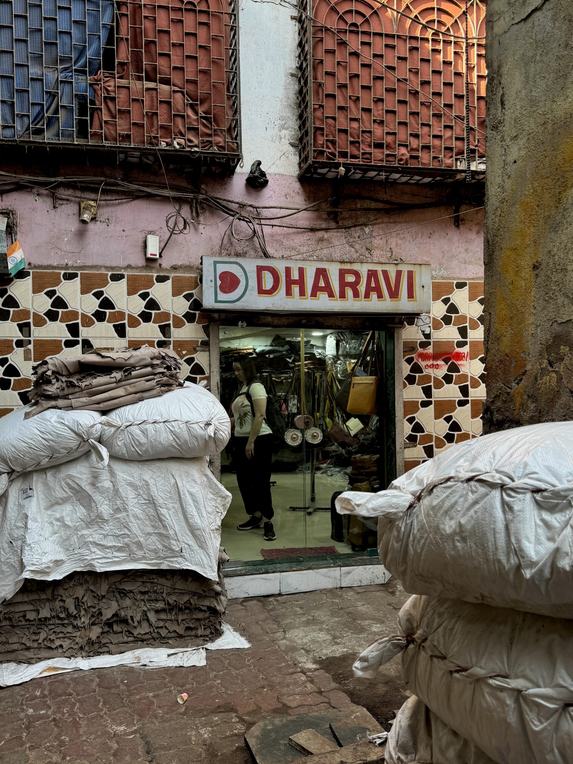 Indiya Mumbai Bombej Trushchoby Dharavi
