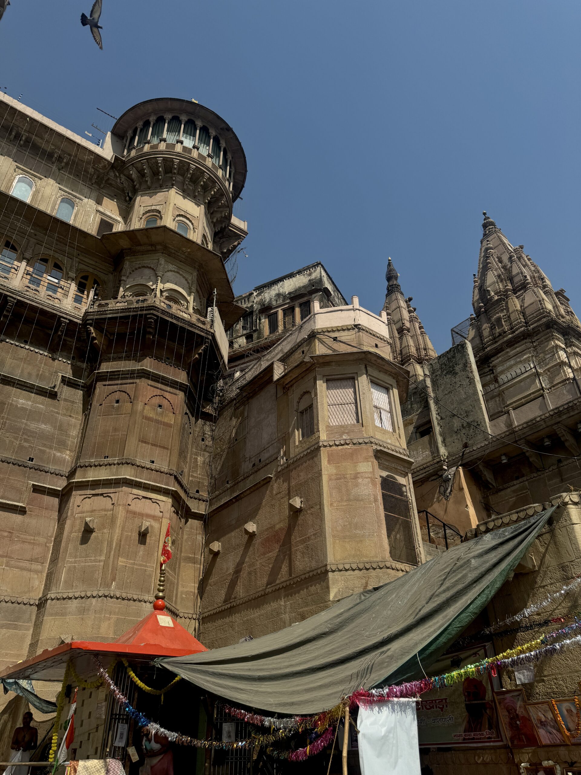Varanasi Indiya ghat