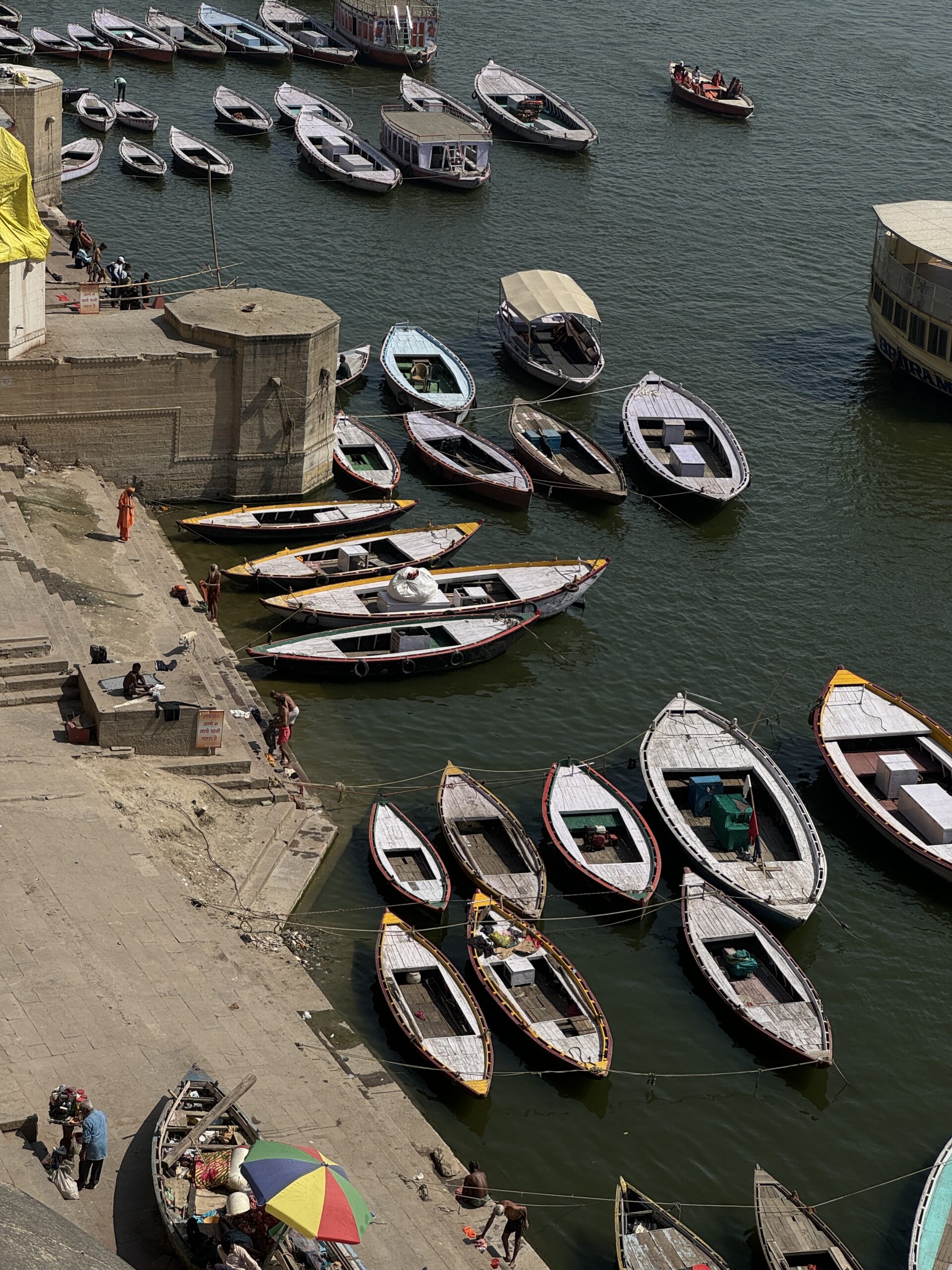 Varanasi Indiya reka ganga