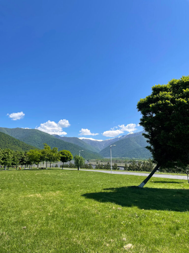 Telavi gorod v Gruzii