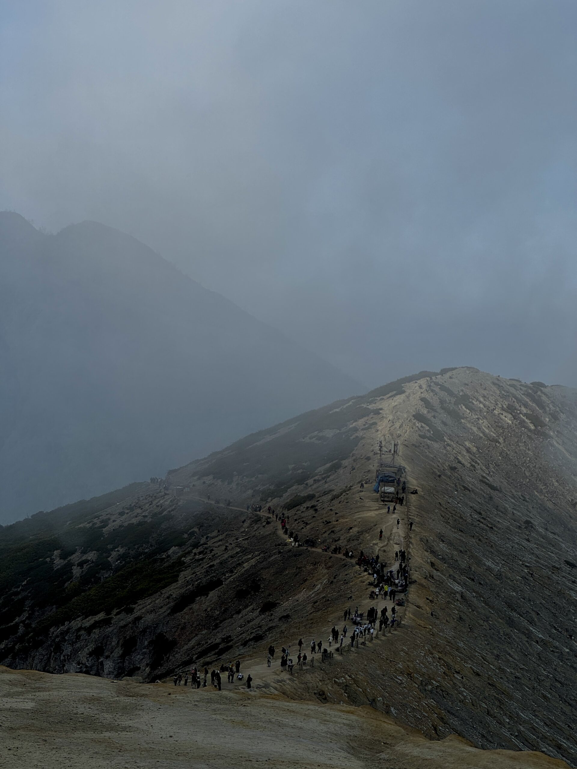 vudkan idzhen ostrov yava indoneziya