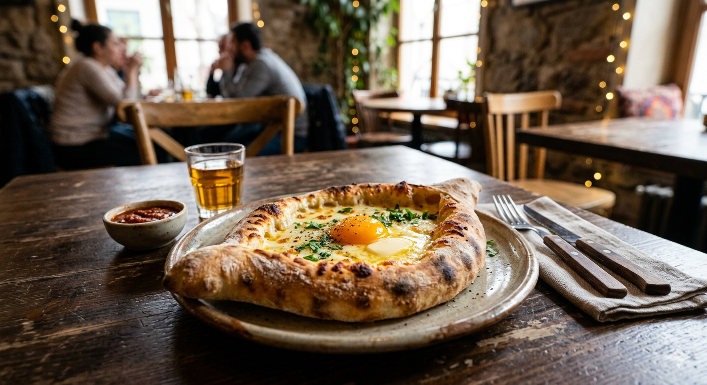 Adzharskij hachapuri foto